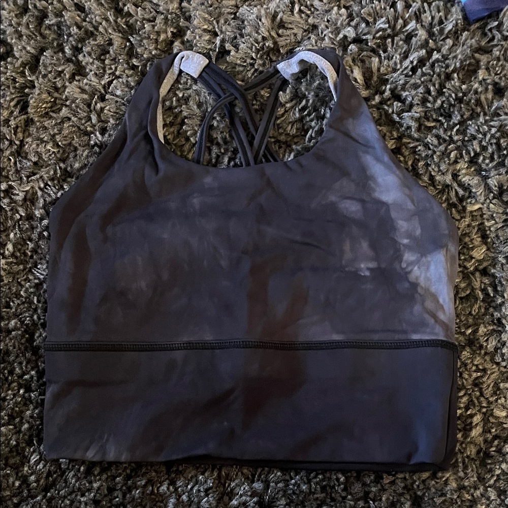Born Primitive Women's Navy Tie Dye Sports Bra